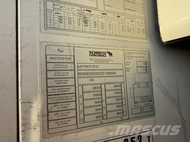Schmitz Cargobull Thermo King SLXi Spectrum/Doppelstock/3xAchsen Temperature controlled semi-trailers