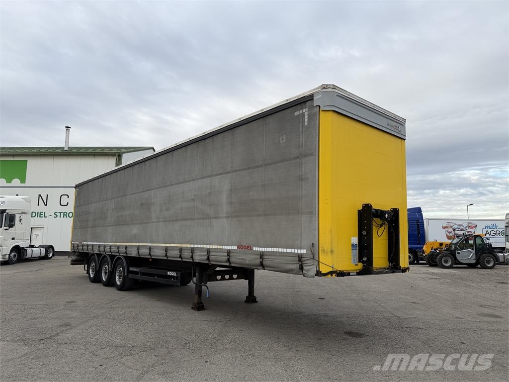 Kögel SN 24 VIN 551 نصف مقطورات بباب جانبي