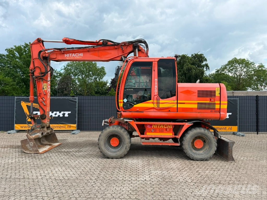 Hitachi ZX 140 W-3, 2011, Netherlands - Used wheeled excavators