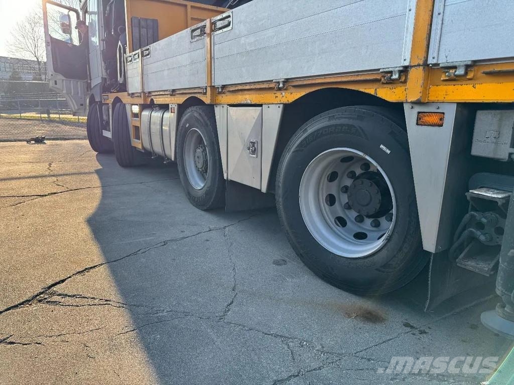 DAF XF 460 8X2 - EURO 6 + HIAB 855 EP-6 + REMOTE + STE Rabljene dizalice za težak teren