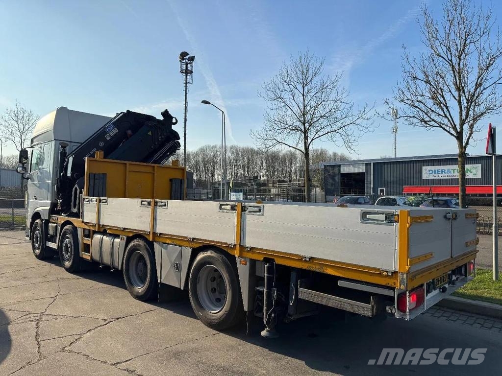 DAF XF 460 8X2 - EURO 6 + HIAB 855 EP-6 + REMOTE + STE Rabljene dizalice za težak teren