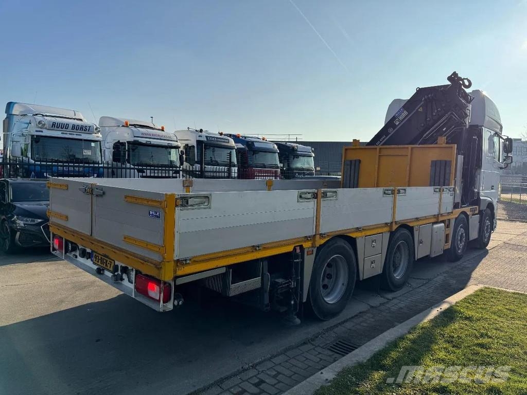 DAF XF 460 8X2 - EURO 6 + HIAB 855 EP-6 + REMOTE + STE Rabljene dizalice za težak teren
