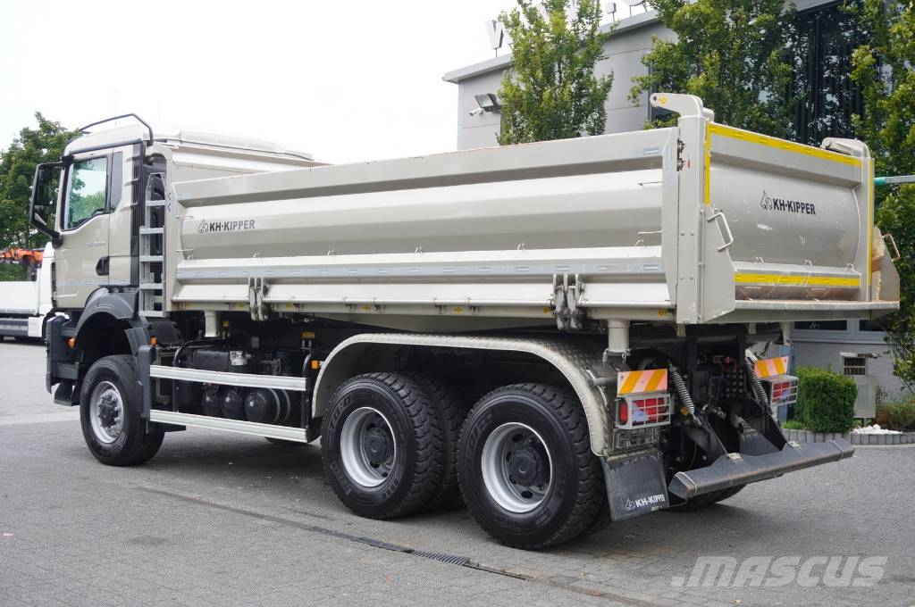 MAN TGS 33.480 6X6 / 15 tho. km!!! / KH-Kipper 3-way Tipper trucks