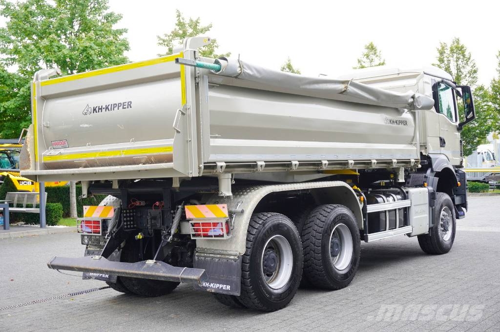 MAN TGS 33.480 6X6 / 15 tho. km!!! / KH-Kipper 3-way Tipper trucks
