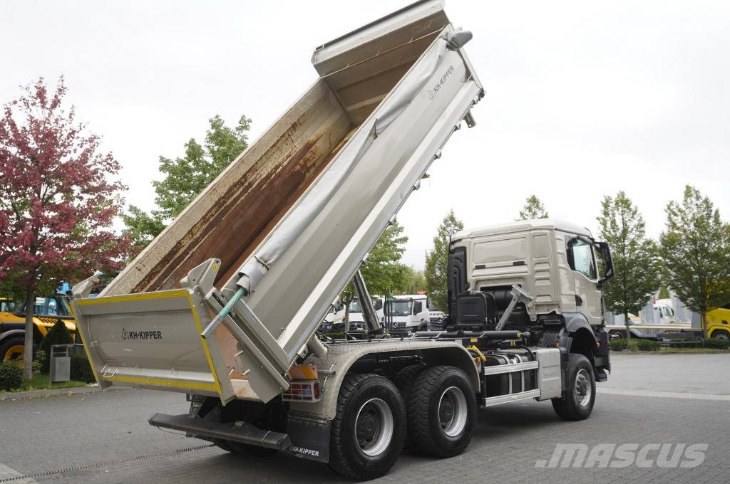 MAN TGS 33.480 6X6 / 15 tho. km!!! / KH-Kipper 3-way Tipper trucks
