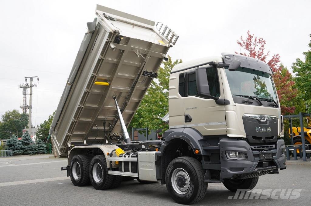 MAN TGS 33.480 6X6 / 15 tho. km!!! / KH-Kipper 3-way Tipper trucks