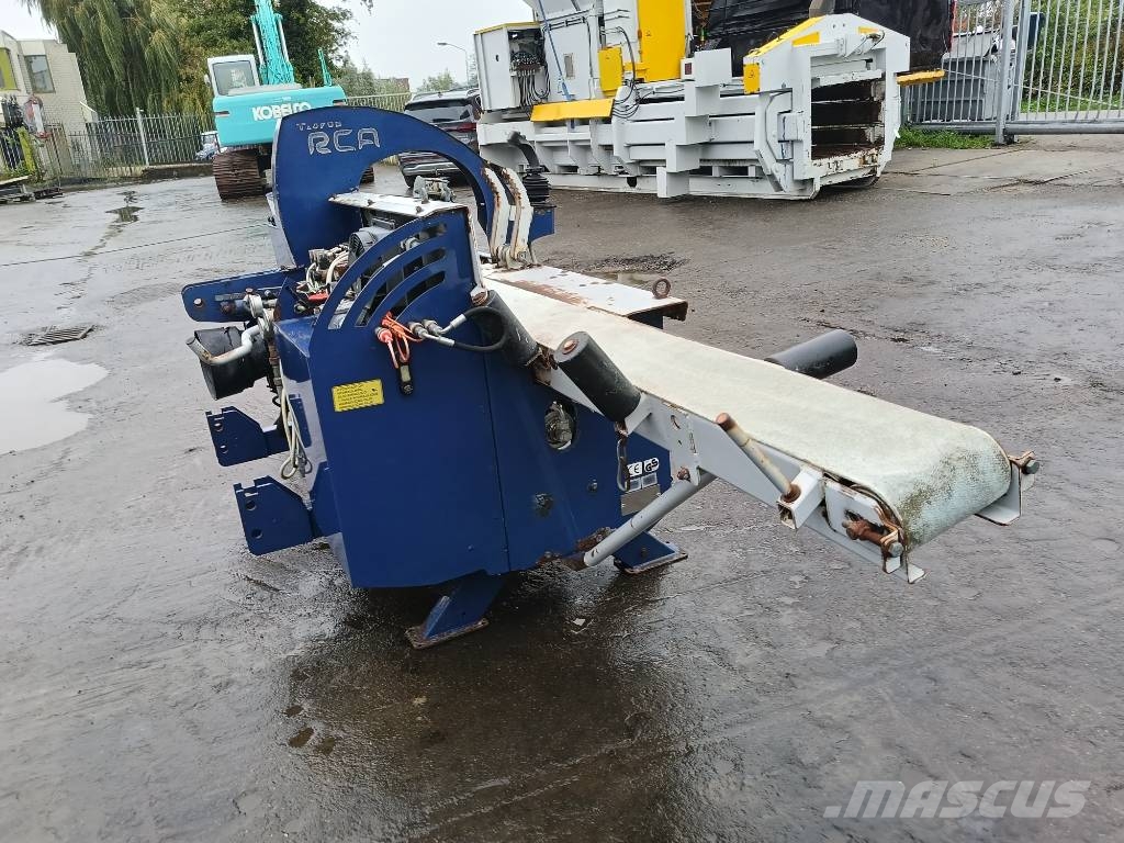 Tajfun planina RCA400 joy hakki pilke zaag kloof machine automati Дровоколи, рубальні машини, дробарки