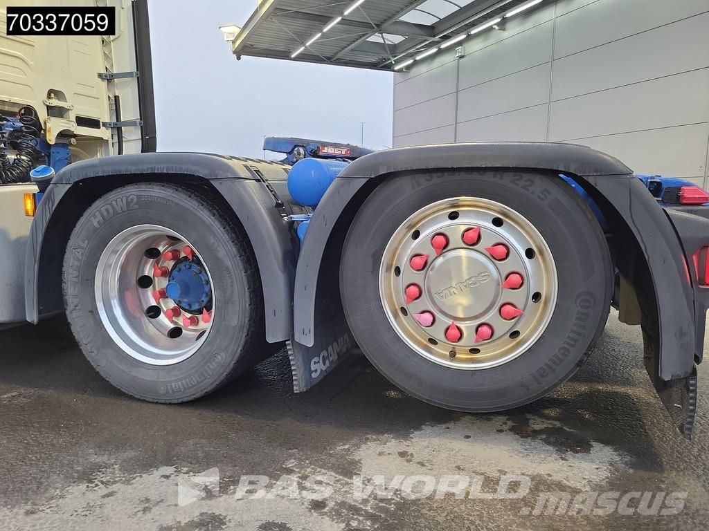 Scania R520 6X2 315WB! V8 Retarder Liftachse Alcoa's PTO 曳引機組件