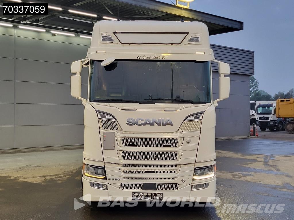 Scania R520 6X2 315WB! V8 Retarder Liftachse Alcoa's PTO 曳引機組件