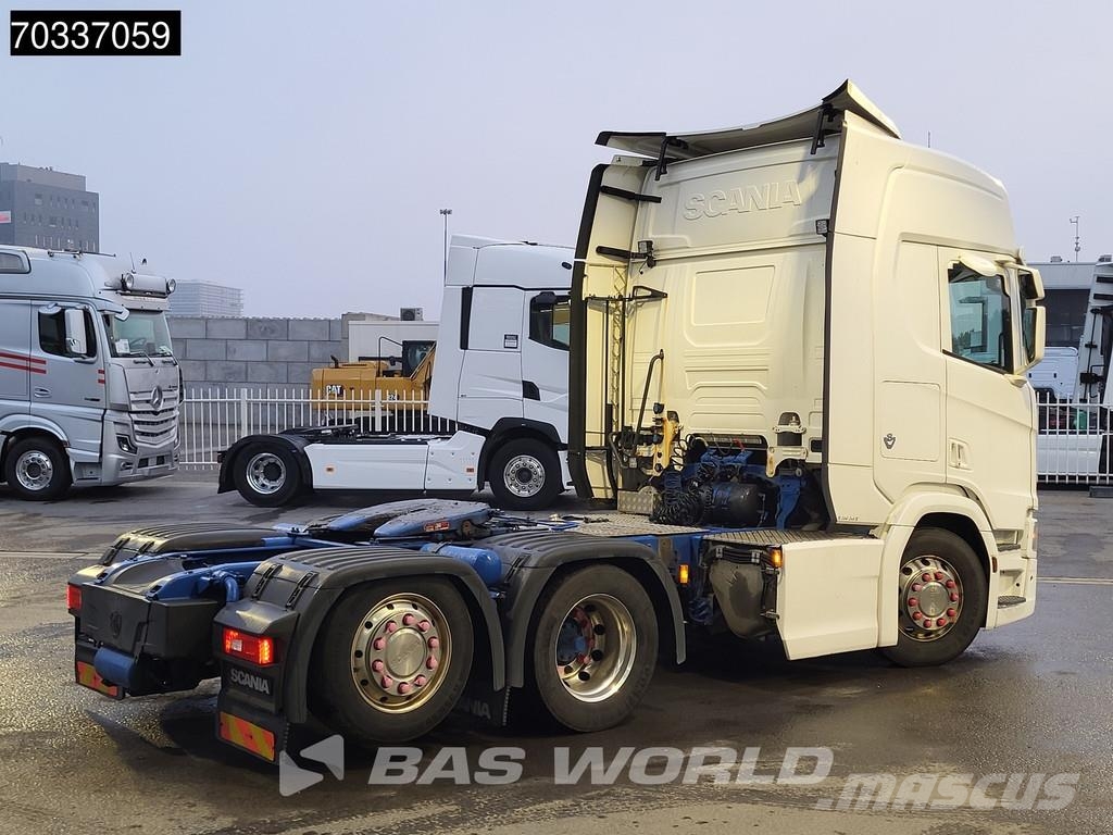 Scania R520 6X2 315WB! V8 Retarder Liftachse Alcoa's PTO 曳引機組件