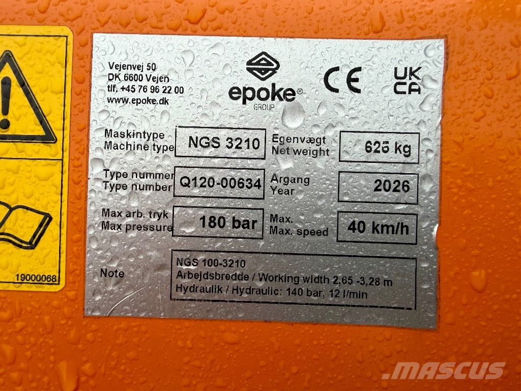Epoke Snowline NGS 100-3210 sneplov Egyéb kommunális gépek
