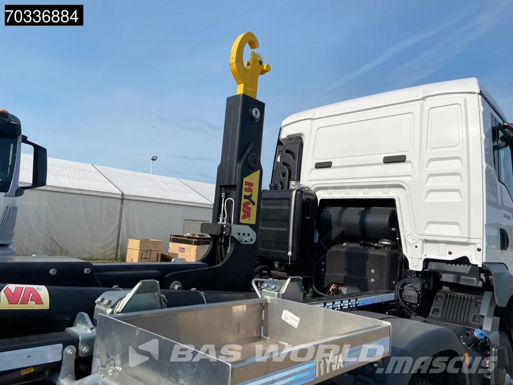 MAN TGS 35.480 8X4 NEW! HYVA 26-60 SKZ containersystem Vinçli kamyonlar