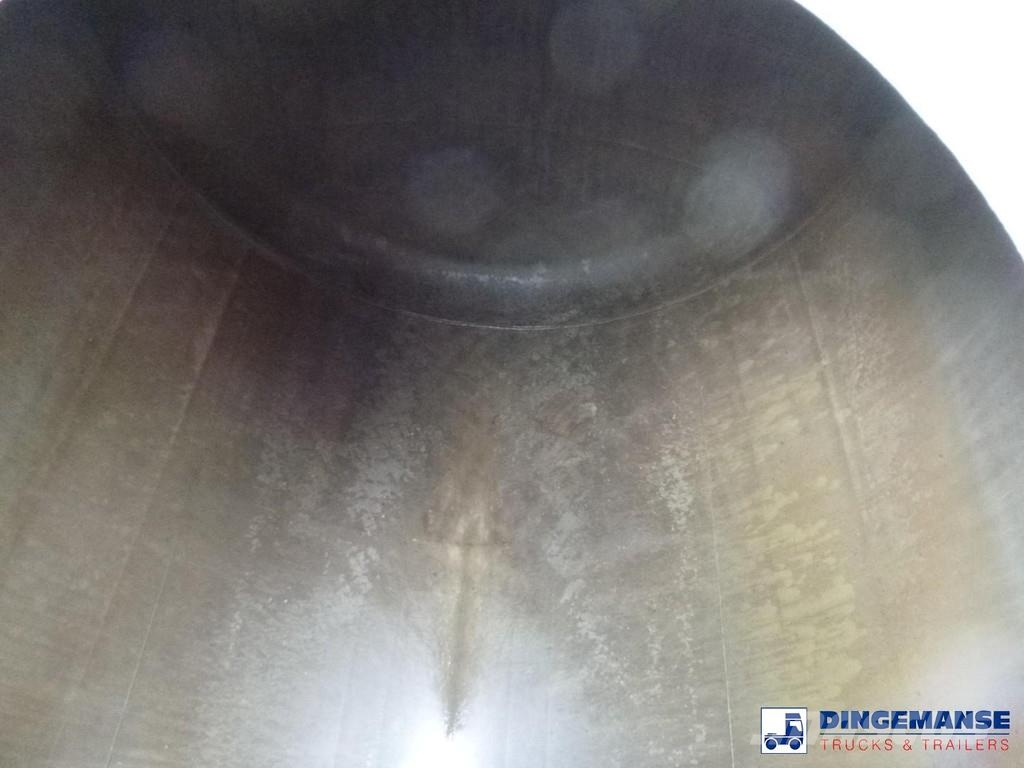 Magyar Chemical tank inox L4BH 33 m3 / 1 comp Tanktrailer