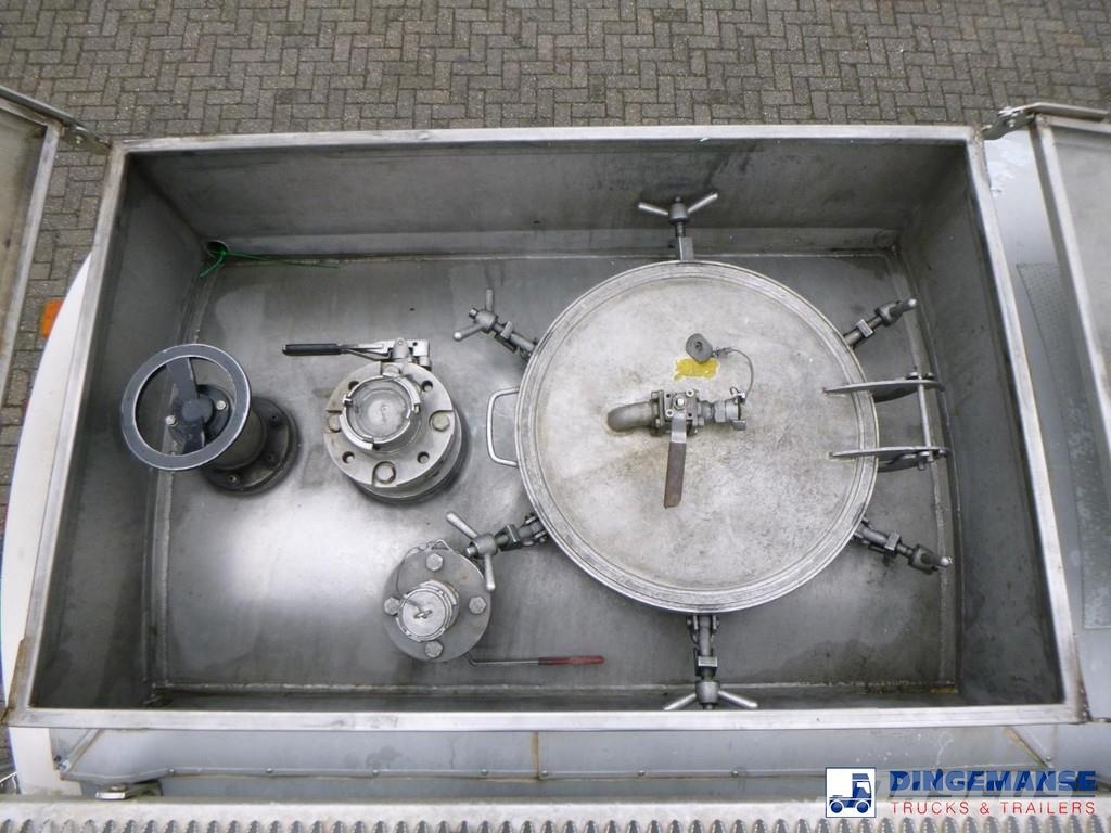 Magyar Chemical tank inox L4BH 33 m3 / 1 comp Tanktrailer