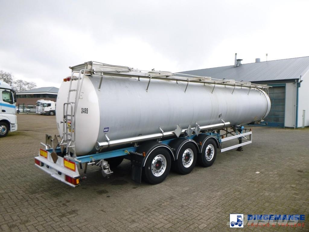 Magyar Chemical tank inox L4BH 33 m3 / 1 comp Tanktrailer