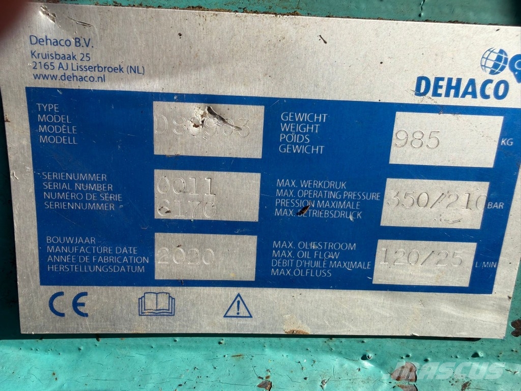 Dehaco DSG 903 其他組件