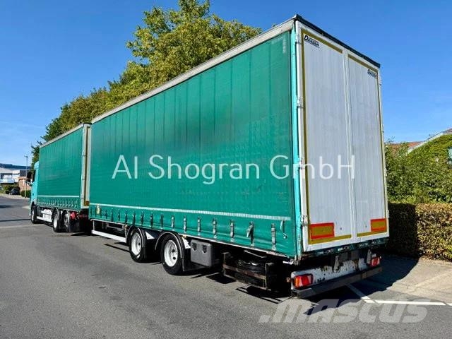 DAF XF 460 6x2/Standklima/Eu6/Komplettzug شاحنات بغطاء جانبي