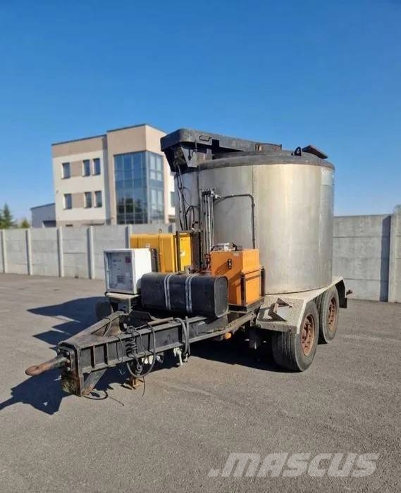  KOCIOŁ DO ASFALTU LANEGO R.KOLBERG ATSK H/12 5200L Contenitori termici d'asfalto