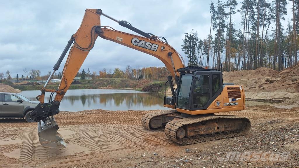 CASE CX180D Escavadeiras de esteiras