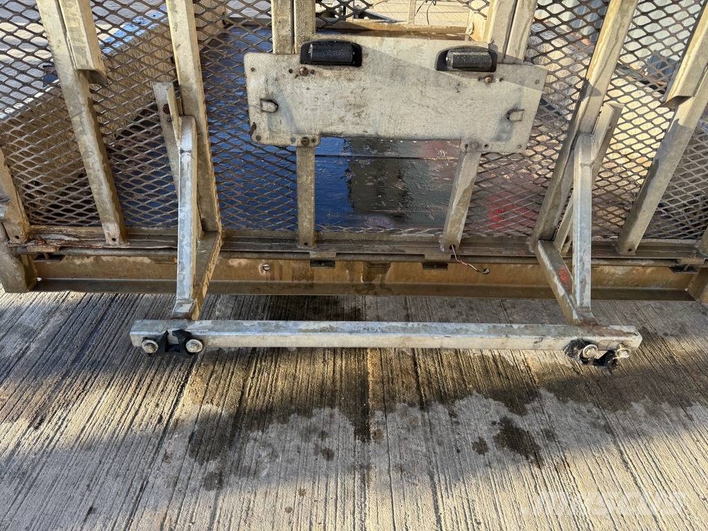 Indespension AD2800 3.5t Plant Trailer مقطوروات مسطحة/مفصلية الجوانب