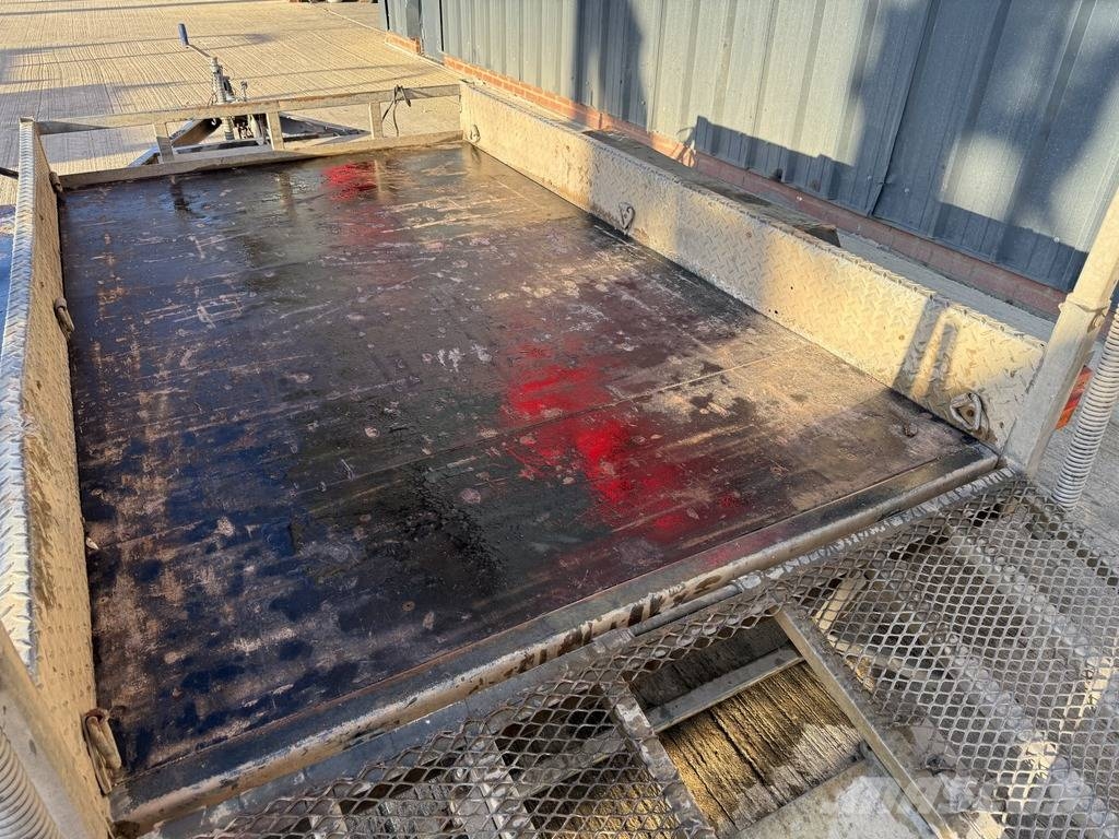 Indespension AD2800 3.5t Plant Trailer مقطوروات مسطحة/مفصلية الجوانب