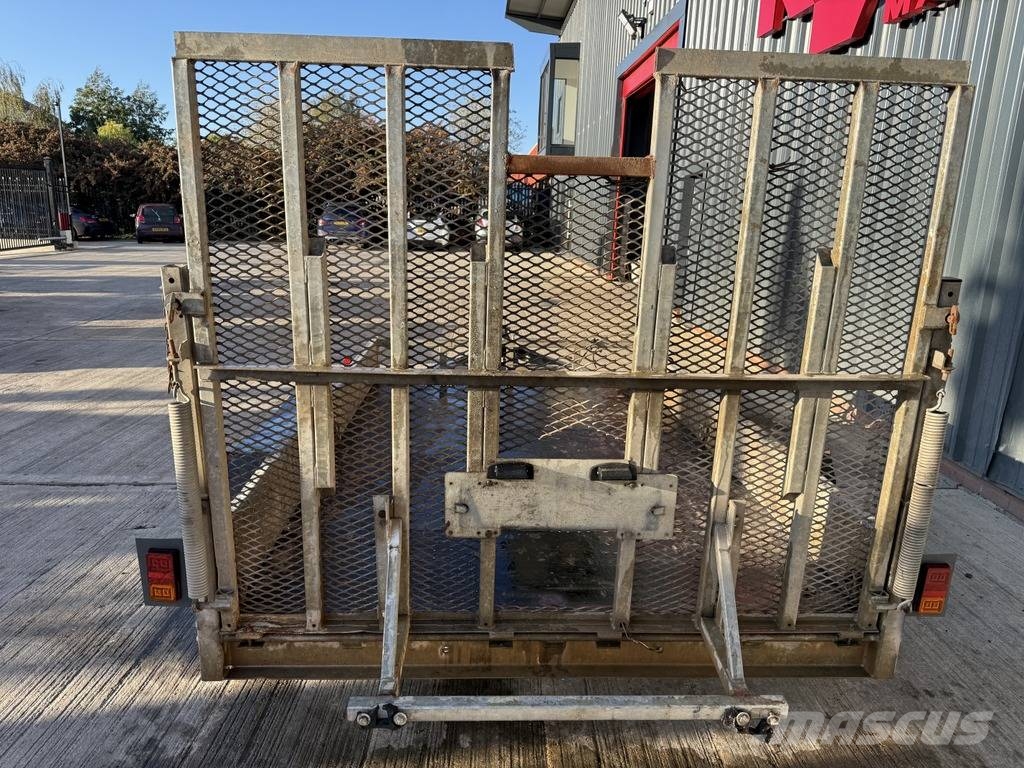 Indespension AD2800 3.5t Plant Trailer مقطوروات مسطحة/مفصلية الجوانب