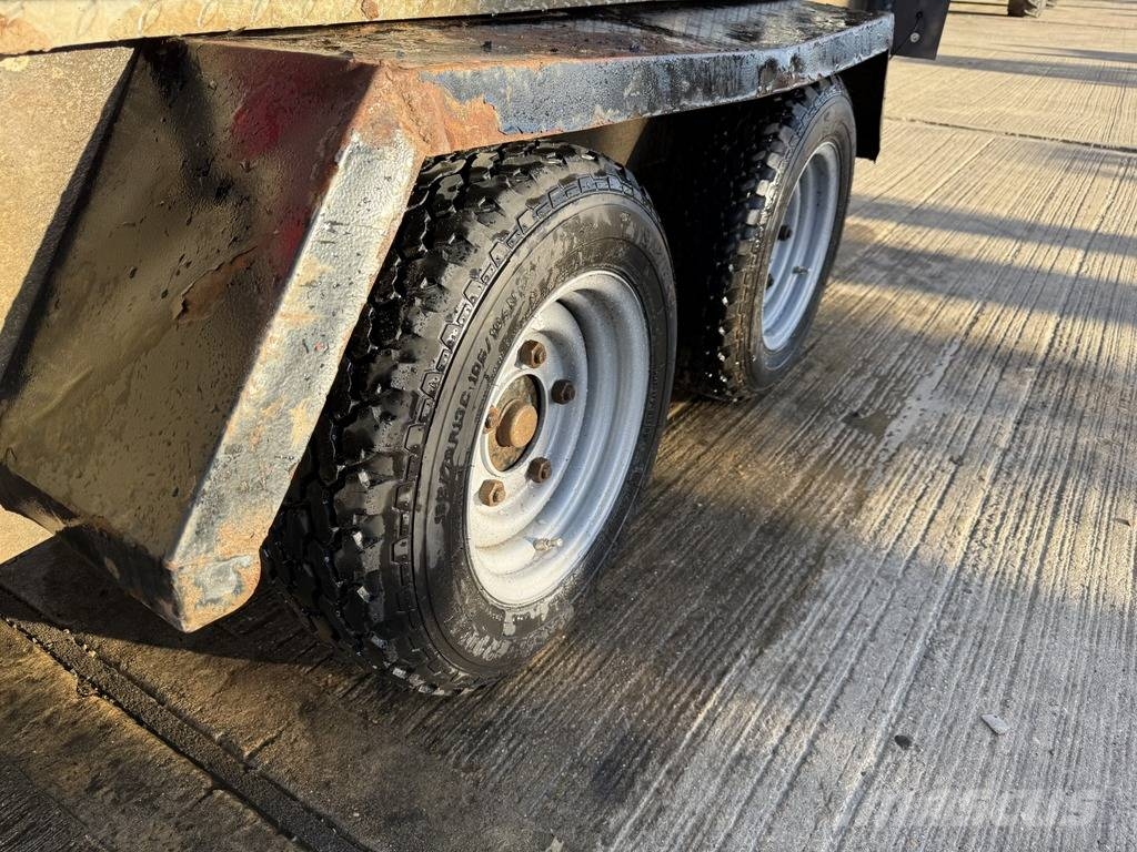 Indespension AD2800 3.5t Plant Trailer مقطوروات مسطحة/مفصلية الجوانب