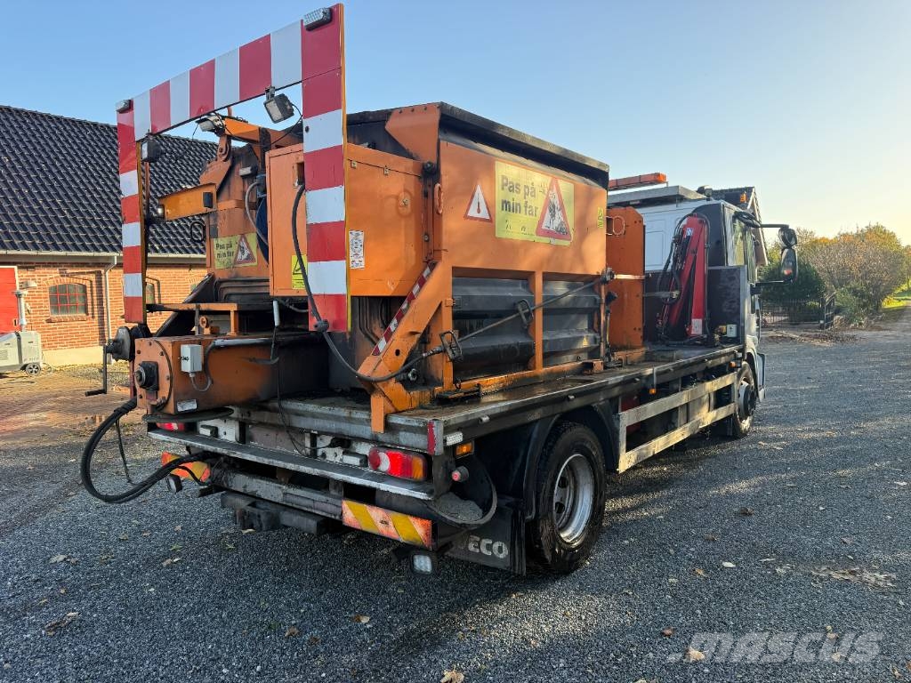 Iveco 150E250 med Asphalt-Thermo-Container Diger kamyonlar