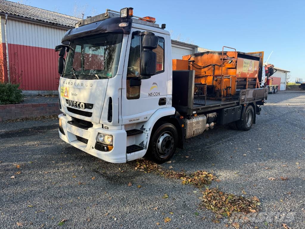 Iveco 150E250 med Asphalt-Thermo-Container Diger kamyonlar