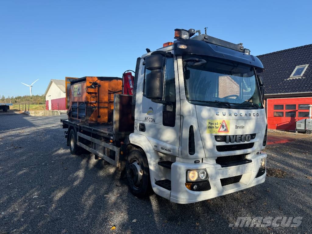 Iveco 150E250 med Asphalt-Thermo-Container Diger kamyonlar