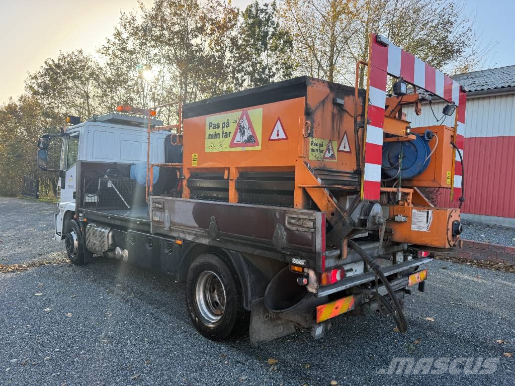Iveco 150E250 med Asphalt-Thermo-Container Diger kamyonlar