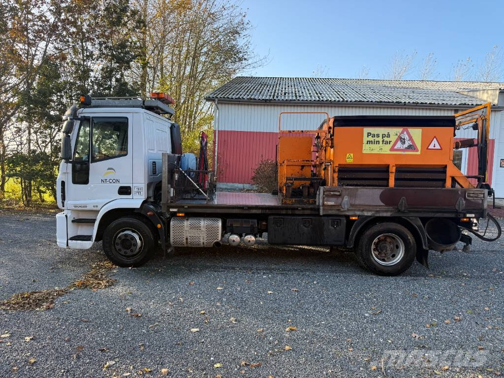 Iveco 150E250 med Asphalt-Thermo-Container Diger kamyonlar