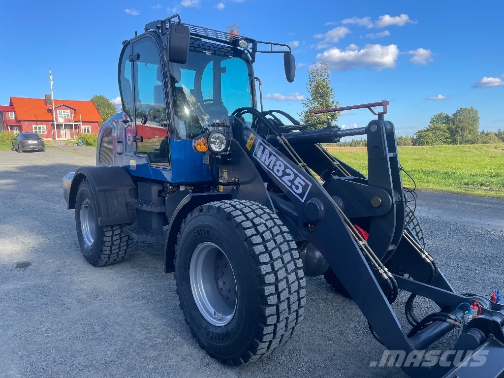 Lastmaskin HZM 825 C-Smörj, Snödäck, 30kmh Kolesové nakladače
