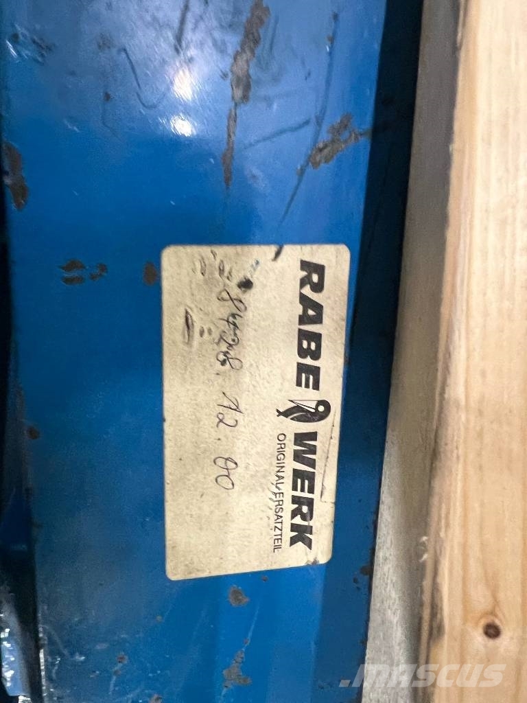 Rabe Rotor/Rotary og Plog/Plows Rama i zawieszenie