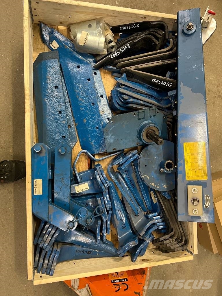 Rabe Rotor/Rotary og Plog/Plows Rama i zawieszenie
