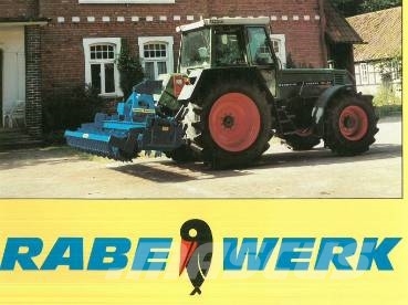 Rabe Rotor/Rotary og Plog/Plows Rama i zawieszenie
