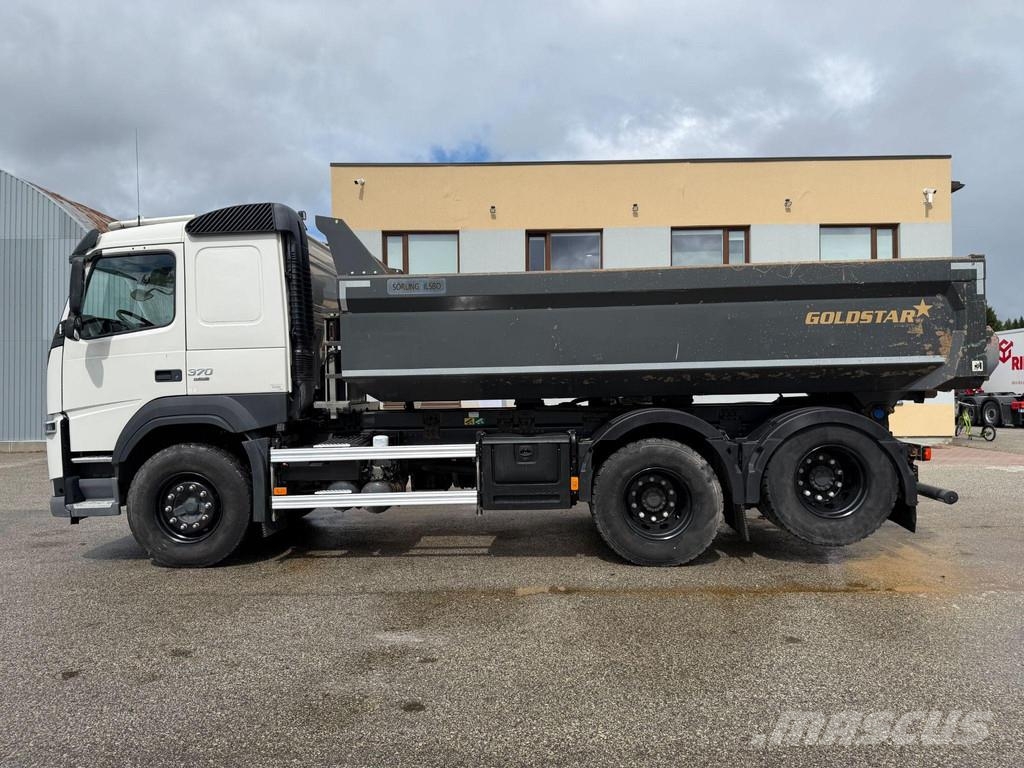 Volvo FM370 6X2 EURO6 Savivarčių priekabų vilkikai