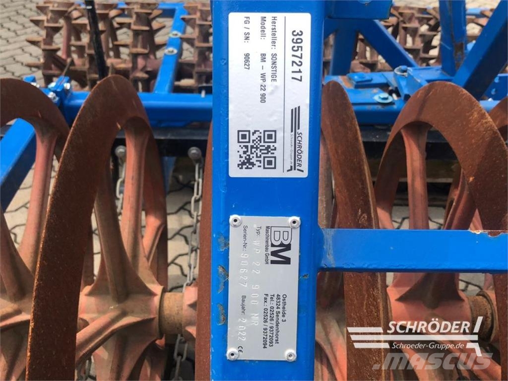 BM - WP 22 900 | 2,20M Rodillos