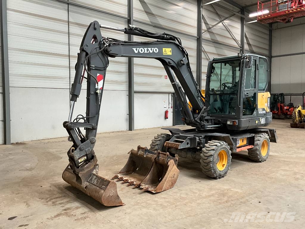 Volvo EW 60 E powertilt Ratiniai ekskavatoriai