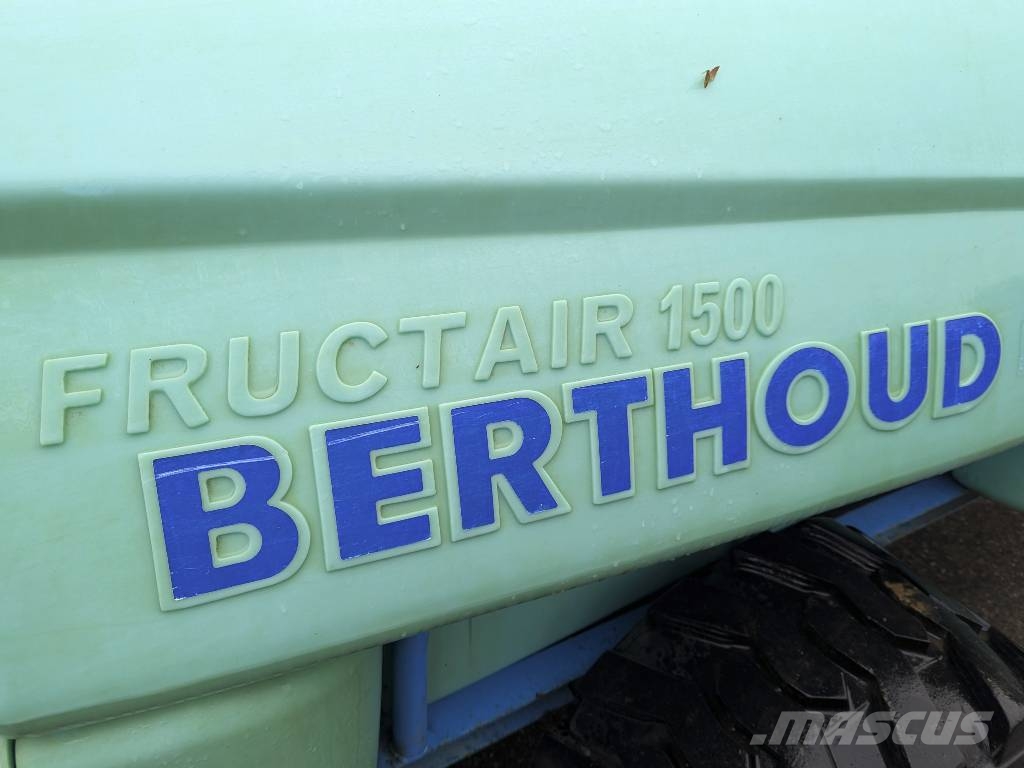 Berthoud FRUCT-AIR 1500 Trailed sprayers