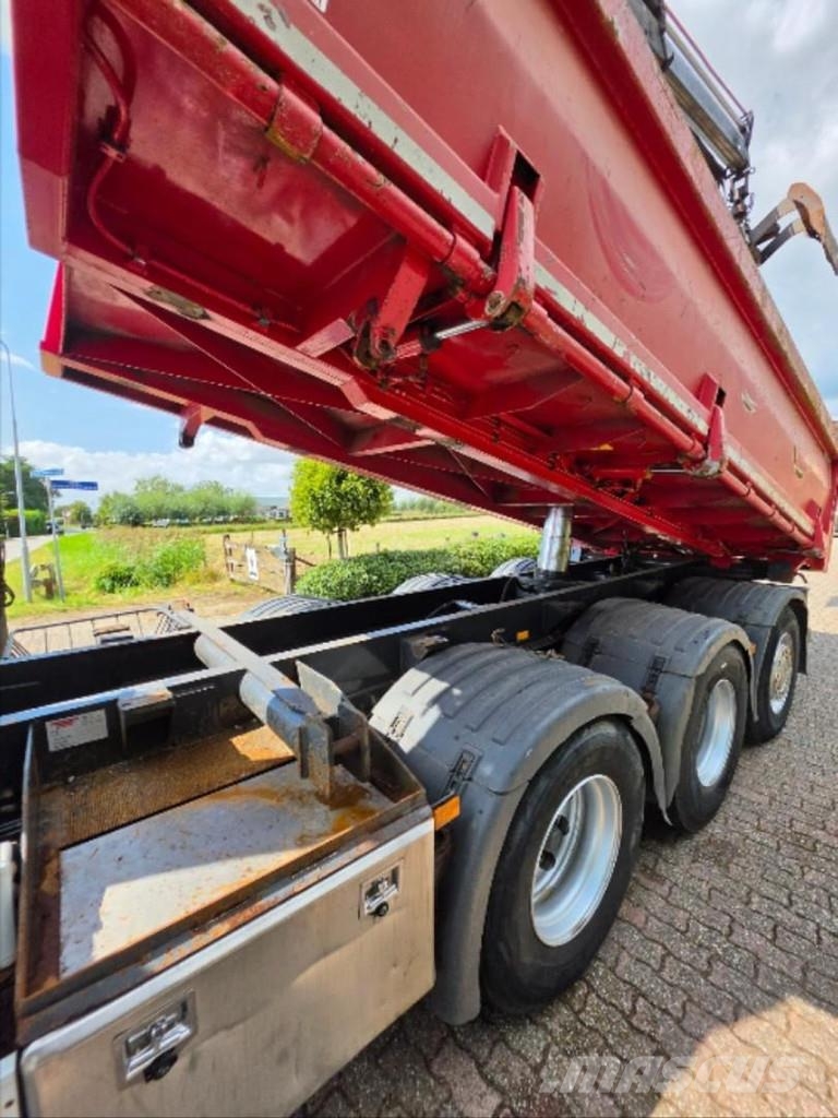 Scania G 400 B 8X4*4 TRIPLE!! CRANE/TIPPER!! NL TRUCK! Camiones bañeras basculantes o volquetes