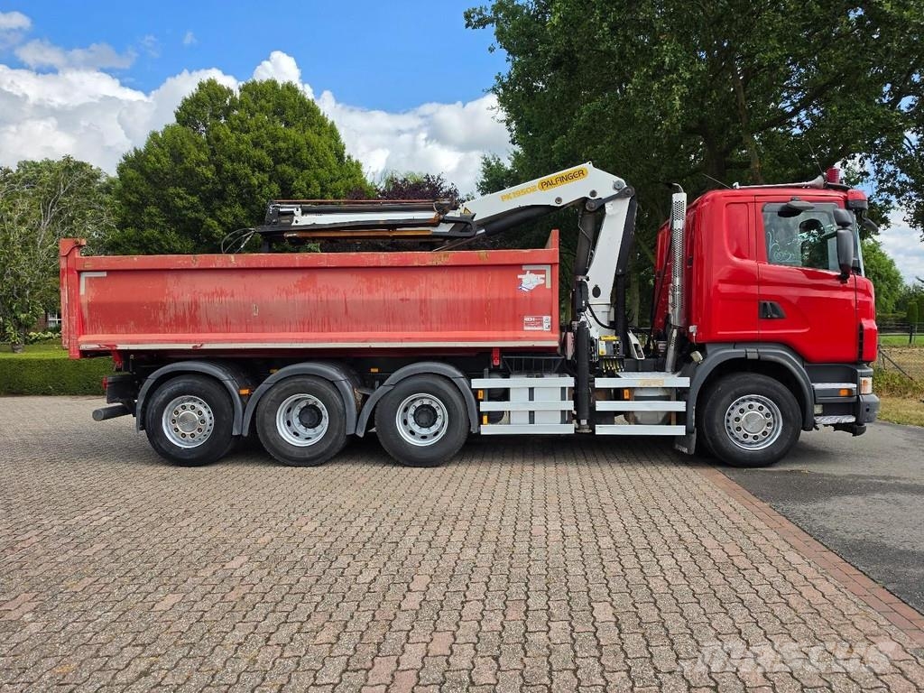 Scania G 400 B 8X4*4 TRIPLE!! CRANE/TIPPER!! NL TRUCK! Camiones bañeras basculantes o volquetes