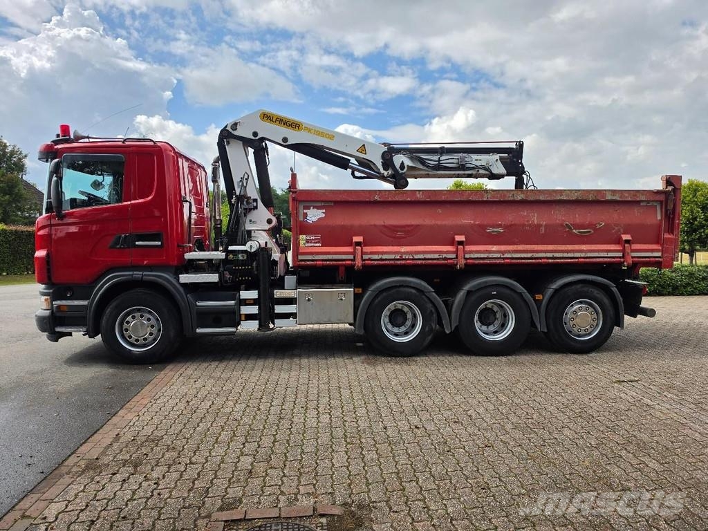 Scania G 400 B 8X4*4 TRIPLE!! CRANE/TIPPER!! NL TRUCK! Camiones bañeras basculantes o volquetes