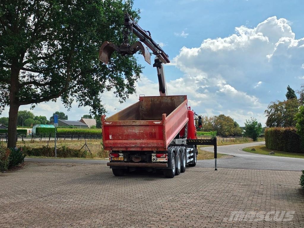 Scania G 400 B 8X4*4 TRIPLE!! CRANE/TIPPER!! NL TRUCK! Camiones bañeras basculantes o volquetes
