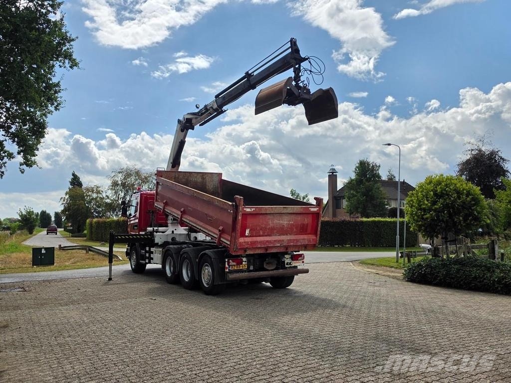 Scania G 400 B 8X4*4 TRIPLE!! CRANE/TIPPER!! NL TRUCK! Camiones bañeras basculantes o volquetes