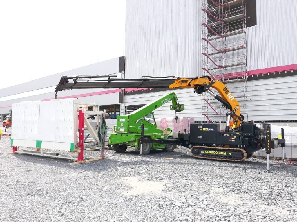 BG Lift CWE525 Compactkraan | Rupshijskraan | Rupskraan Paletli vinçler