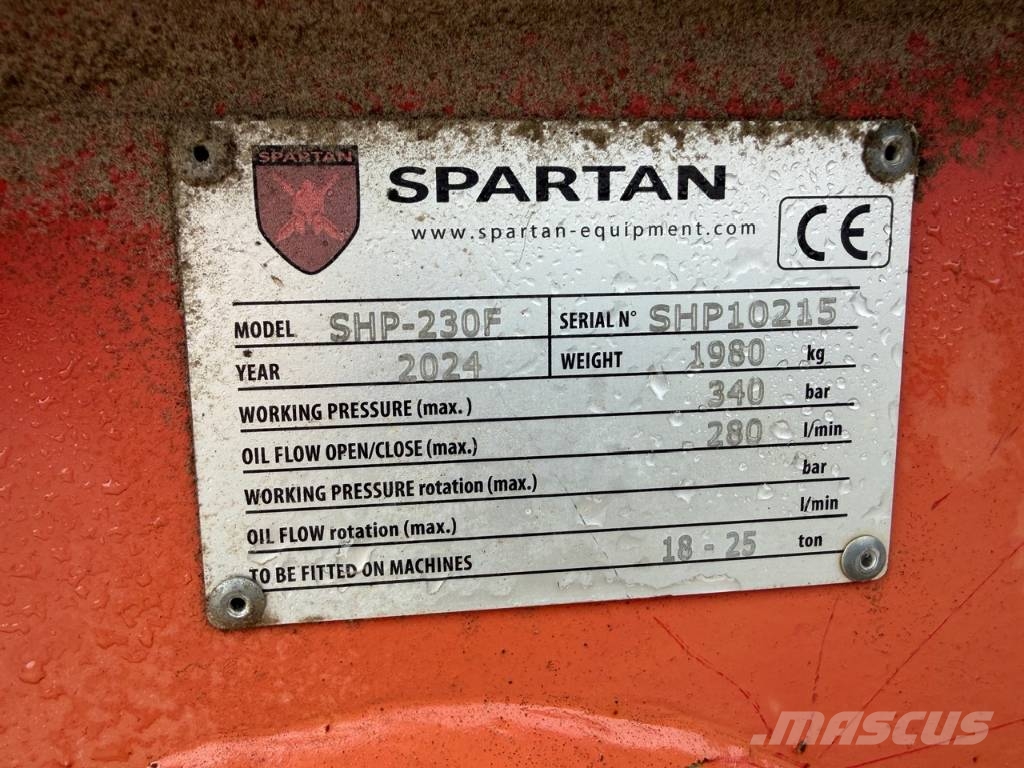 Spartan SHP-230F Beton Vergruizer / Concrete Crusher Hamers en brekers