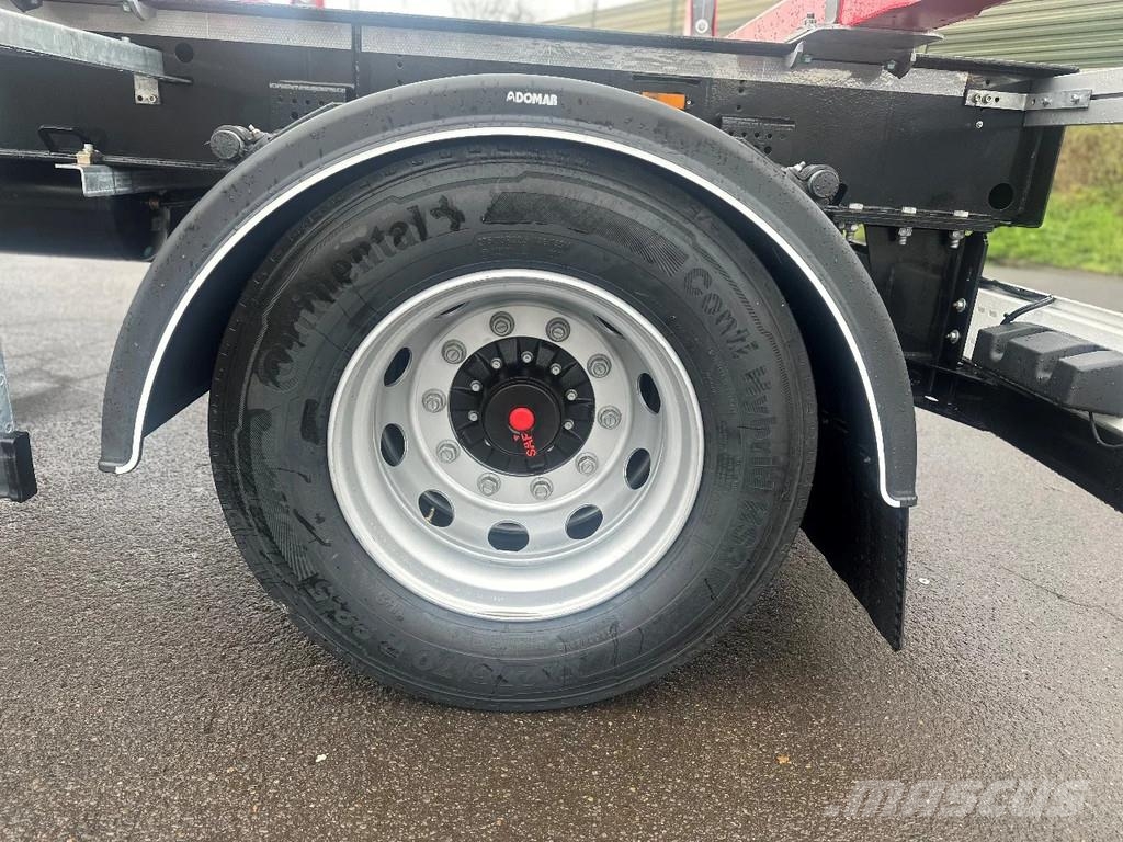 Euromix MTP HD Truck 2-Achsen Zwillingsbereifung Schemel Прицепы Лесовозы