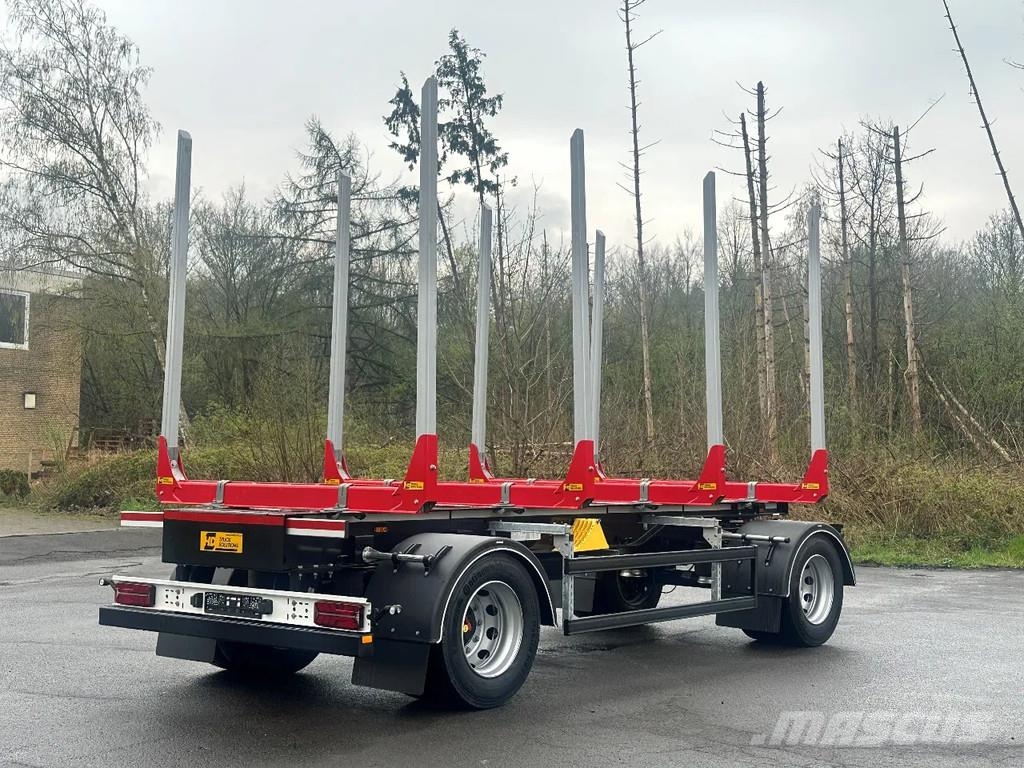 Euromix MTP HD Truck 2-Achsen Zwillingsbereifung Schemel Timber trailers