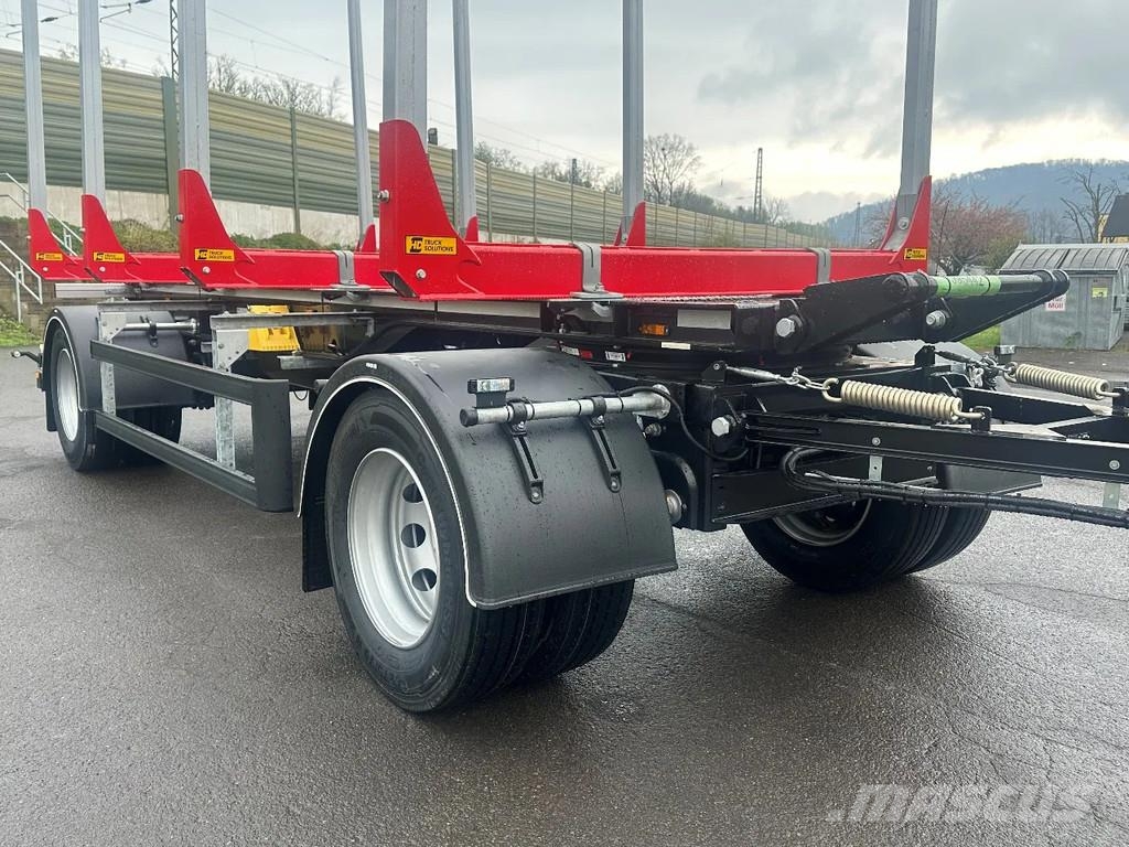 Euromix MTP HD Truck 2-Achsen Zwillingsbereifung Schemel Timber trailers